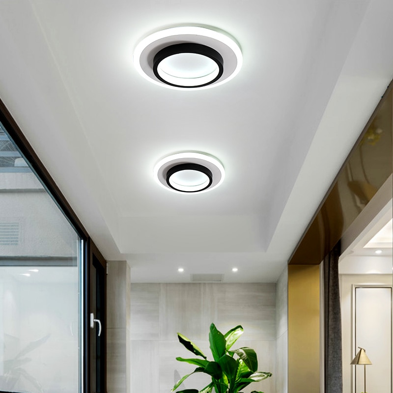 Acryl Vierkante Lamp Kroonluchters Voor Hal Balkon Gang Thuis AC85-265V Moderne Led Kroonluchter Lamp Armaturen