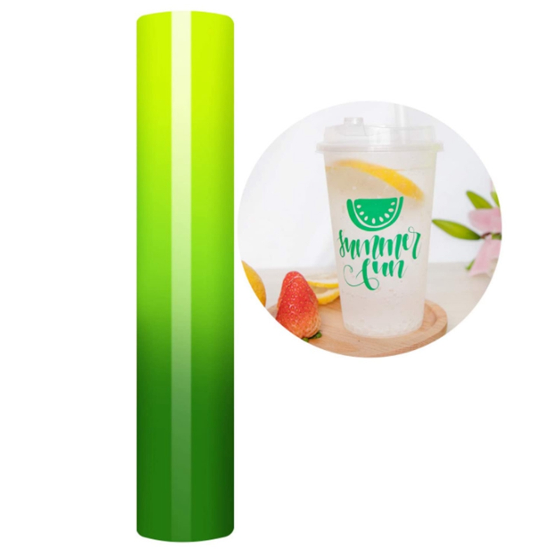 Color Changing Vinyl, 12InchX4Ft When Cold Change Adhesive Vinyl Roll Stickers