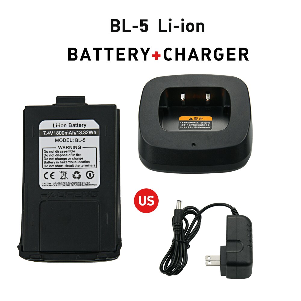 Original Batterie 1800mAh 7,4 V Li-Ion Batterie Für Baofeng GT-3 GT-3TP GT3 GT3TP &Ampere; GT-3 markieren-II markieren-III zwei Weg Radio: uns