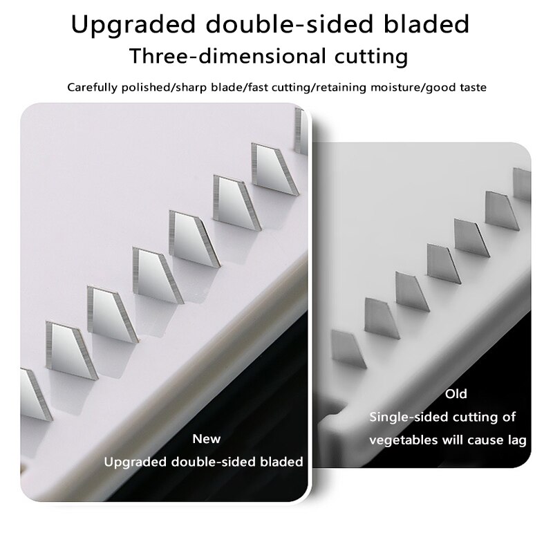 Mandoline Fruit Vegetable Meat Multifunctional Slicer Cutter Chopping Safe Slice Cutter Paper Shredder Kitchen Gadget Chopper