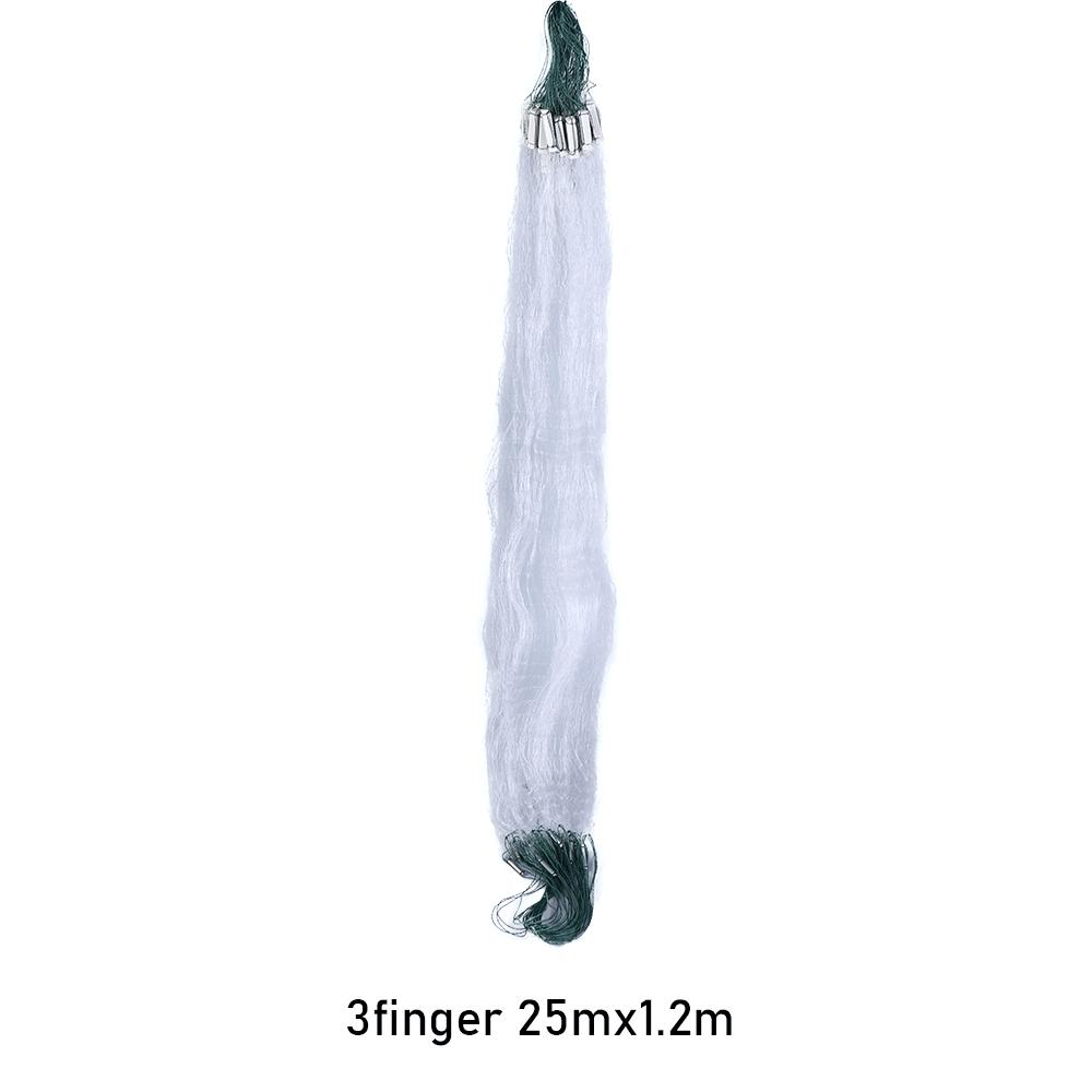 Casting Network Durable Float Trap Nylon Fishing Cage Dip Cage Fish Line Fishnet Fishing Net Monofilament Gill Net Single Mesh: Light Grey