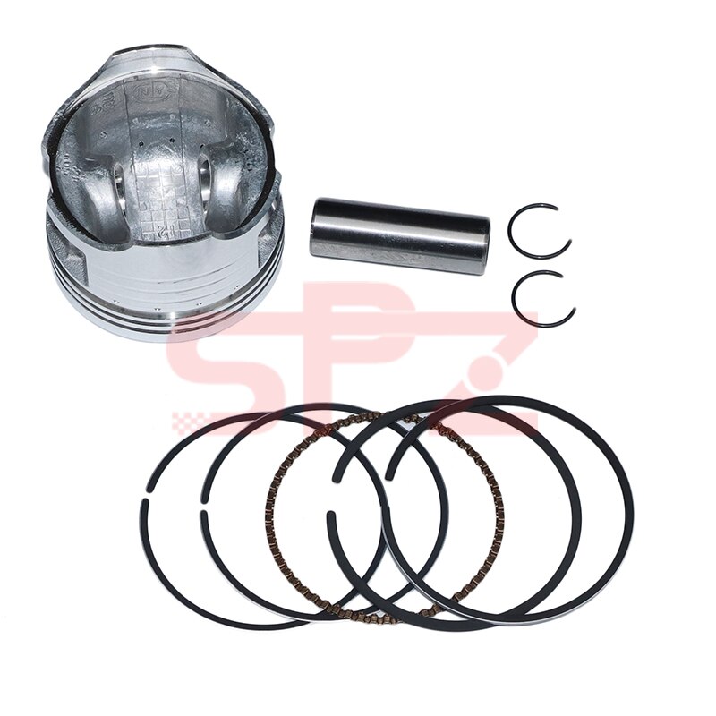 Motorcycle Piston Kits Piston Ring Kit For Lifan 125cc Engine - 52.4mm, 14mm Pin, Fits Pit Pro Dirt Bikes & ATVs 125cc Piston Kit - Foto 6