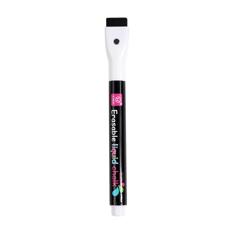 4/8 farbige magnetische, trocken abwischbare Marker, löschbare Whiteboard-Marker mit Radiergummi, LED-fluoreszierender Stift für Glas-Flüssigkreide: Licht verrotten