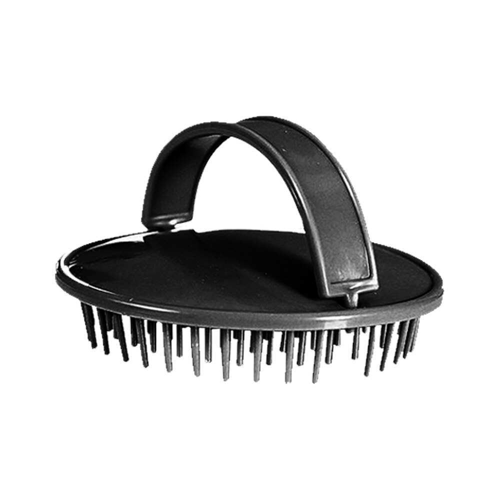 Shampoo brush scalp massage comb head massage brush -itch brush baby bath wipe Comb Shower Bath Brush: black