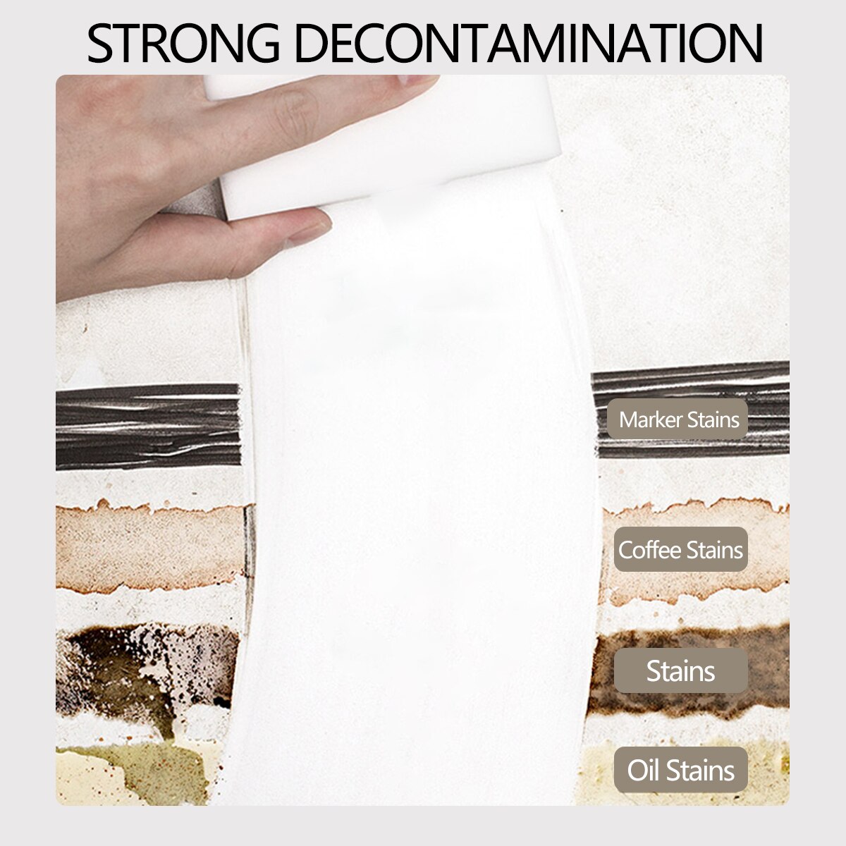 Magic Sponge Eraser Melamine Cleaning Sponge Foam Sponge Home Cleaner Cleaning Sponges for Office Kitchen Bathroom Cleaning Tool