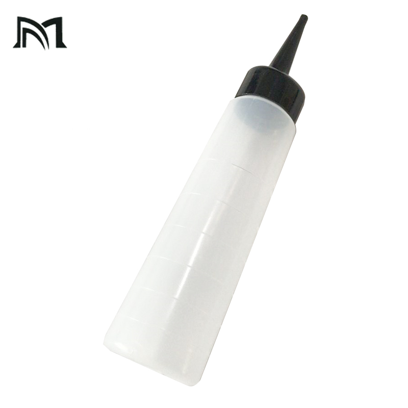 Botes aplicadores de 250ml, contenedor para tinte de cabello, salón de lavado, botella de champú rellenable, herramienta de limpieza de peluquería A16