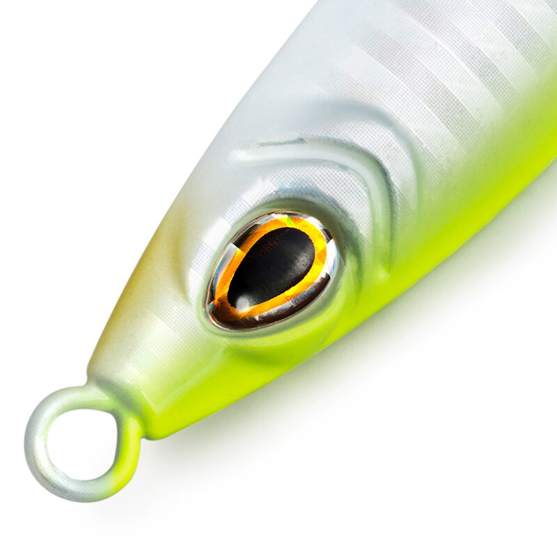 JUYANG plomb poisson B gabarits pêche cuillère leurre appâts bronzant bleu vert rose sans crochet 15g 20g