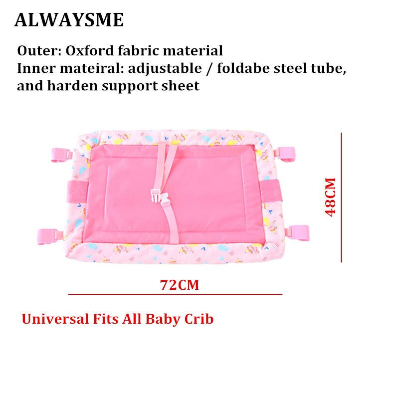 ALWAYSME Baby Kids Diaper Changing Tables Dresser Top For Best Infant Diaper Change Non-Skid Bottom Safety Strap Adjustable