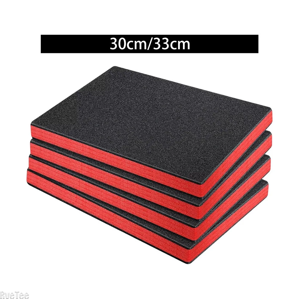 4 Stuks Gereedschapskist Schuim Camera Case Demping Insert Vel Inserts Verpakking Schuim Pad Voor Transport DIY Ambachten Toolbox Liner