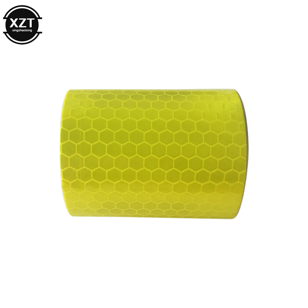 Cinta reflectante para coche, pegatina de advertencia de seguridad automática, cinta protectora, película de tira para camiones, pegatinas para motocicletas automáticas, 5CM, 3M: Blanco