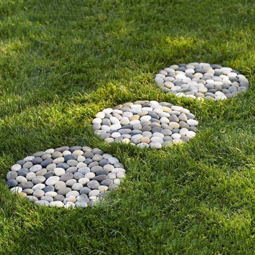 Ronde Vormige Tuinpad Beton Plastic Brick Mold Bestrating Bestrating Loopbrug Steen Bestrating Mal Maken Pathway Tuin