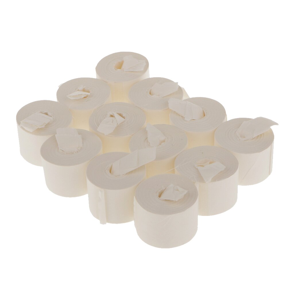 Magic Trick Paper Coil - 12 Pieces - 19 Meters - White - Beginner Stage Illusion Tool