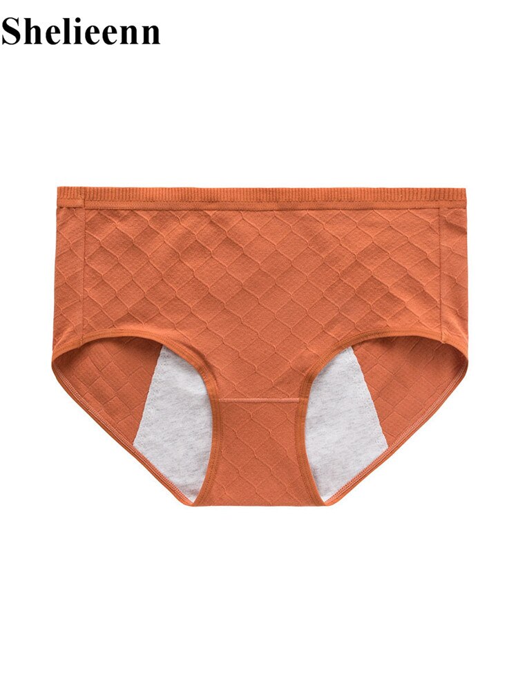 Menstruele Slipje Fysiologische Broek Lekvrije Vrouwen Ondergoed Periode Mesh Ademend Slips Ondergoed: Design / L weight50-60kgs