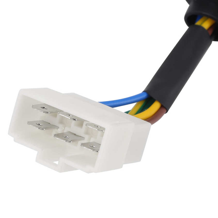 Interruptor de llave de arranque de 6 cables para generador de Gas 188F de 2,5-6.5KW, con 2 llaves