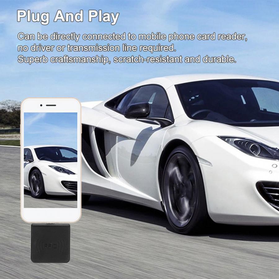 Portable Non-Contact IC/NFC Card Reader Adapter Mobile Phone Smart Micro USB Converter Card Adapter