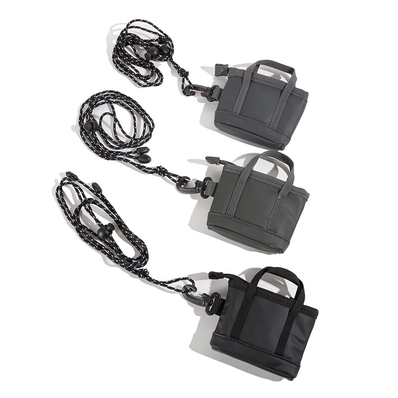 Mini Key Bag Waterdichte Pu Nul Portemonnee Headset Pakket Mini Handtas Hanger Tas Mode Unisex Kleine Messenger Bag