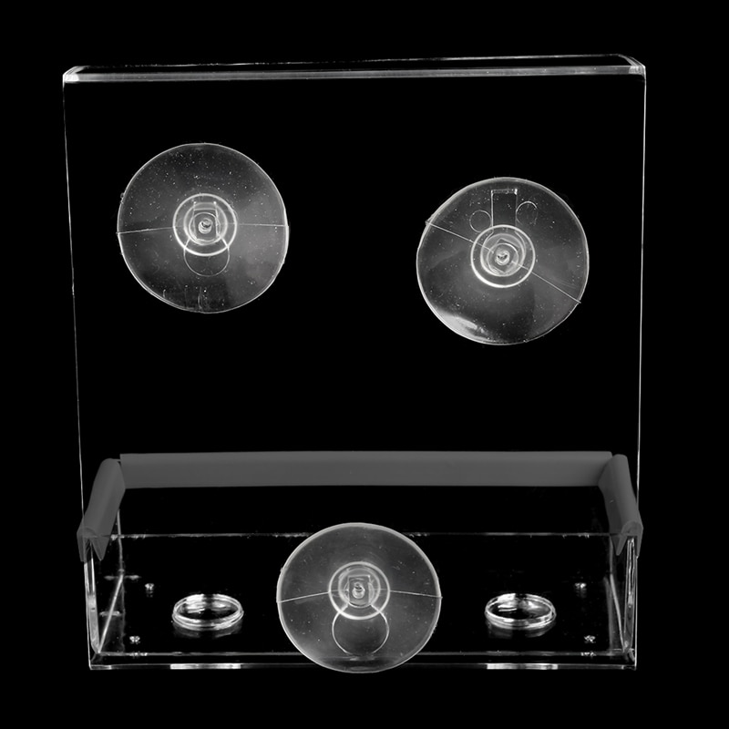 Clear Window Bird Feeder Feeding Squirrel Birdhouse With Suction Tray Cup Mount Attaches to Any Windows Excellent clarity