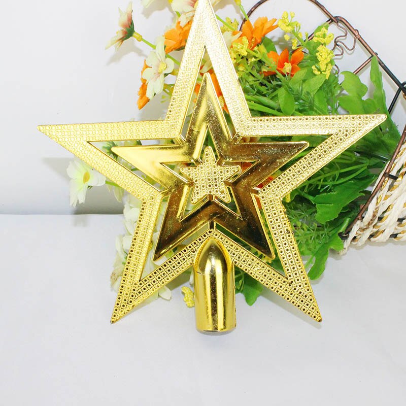 Outdoor Home Decor Vrolijk Kerst Ornamenten Boom Topper Glitter Ster Decoratie Indoor Boom Decoratie Halloween Bruiloft Set