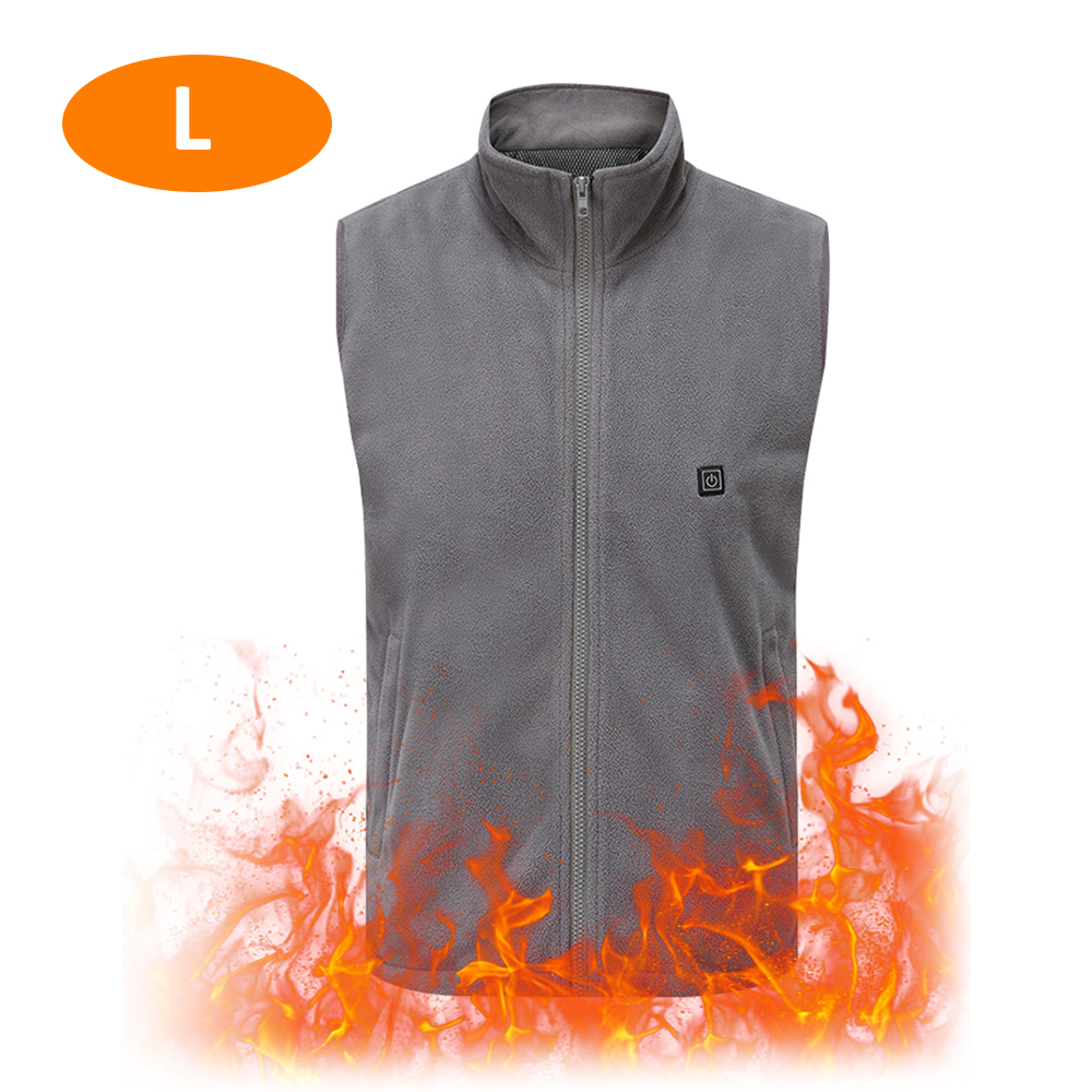 Elektrische Verwarmde Vest Mannen Vrouwen Verwarming Vest Thermische Warme Kleding Usb Verwarmde Outdoor Vest Winter Verwarmde Jas