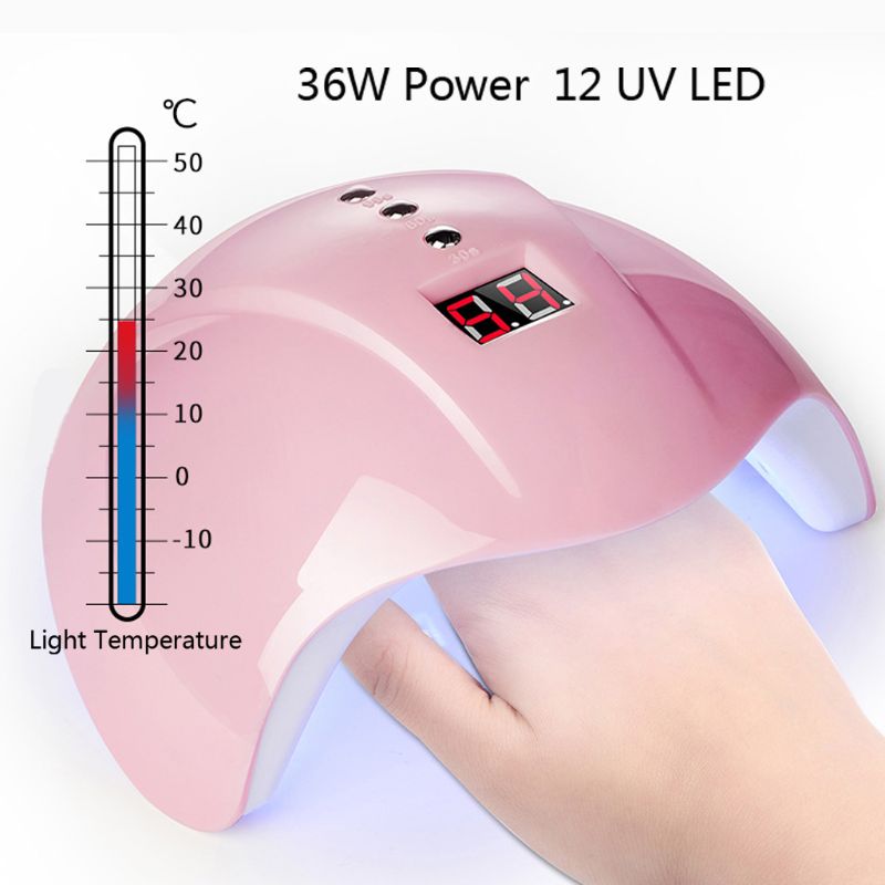 Lámpara de curado de resina LED UV, secado de uñas de GEL UV, 36W, 395NW, luz LED, herramienta de fabricación de joyería con carga USB