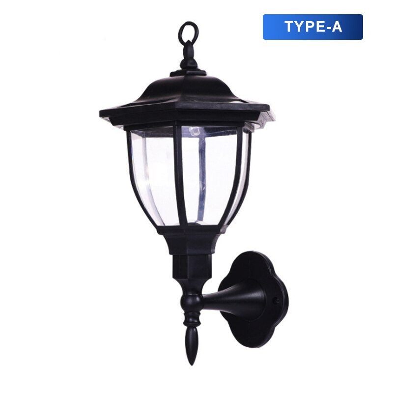 Outdoor Led Solar Lamp Tuin Licht Waterdichte Wandlamp Pathway Landschap Zonne-verlichting Voor Tuin Decoratie: TYPE A