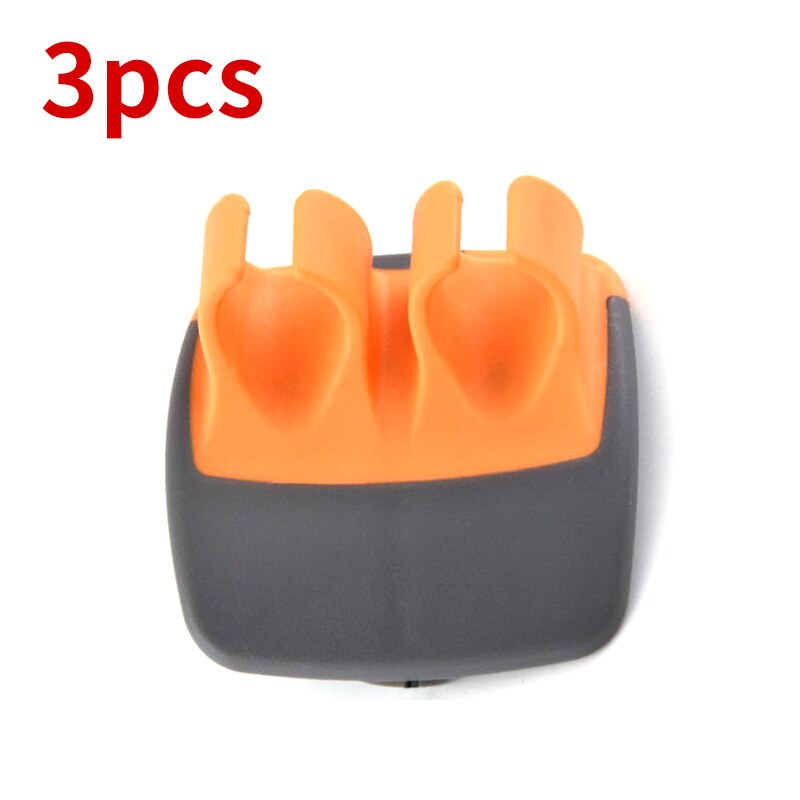 Konco Vegetable Peeler,Palm Hand Fruit Peeler for Kitchen Vegetable Peeler with Comfortable Finger Ring Kitchen Tools: 3pcs orange