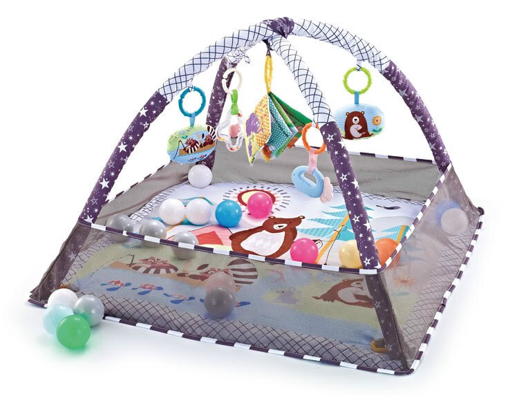 Baby 3 in 1 Play Mat Children Crawling Mat Blanket Newborn Rug Kids Activity Mat Gym Baby Tapete Infant Fitness Frame Guardrail