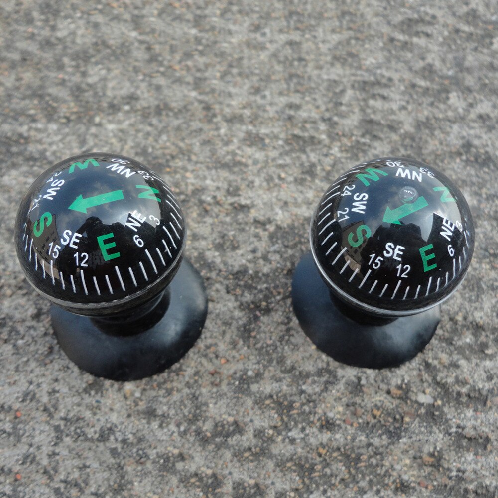 Mini Flexible Navigation Compass Ball Dashboard Boat Truck Suction Pocket Compass