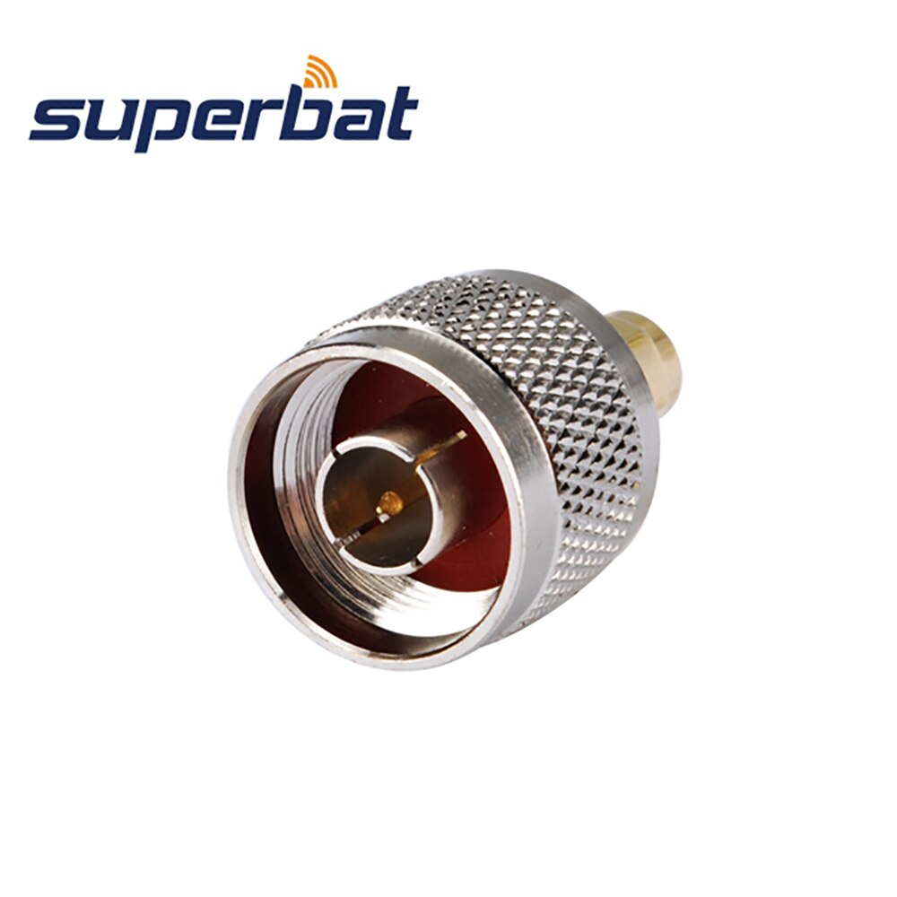 Superbat 5pcs SMA-N Adapter RP-SMA Plug(female pin) to N Male Straight RF Coaxial Connector