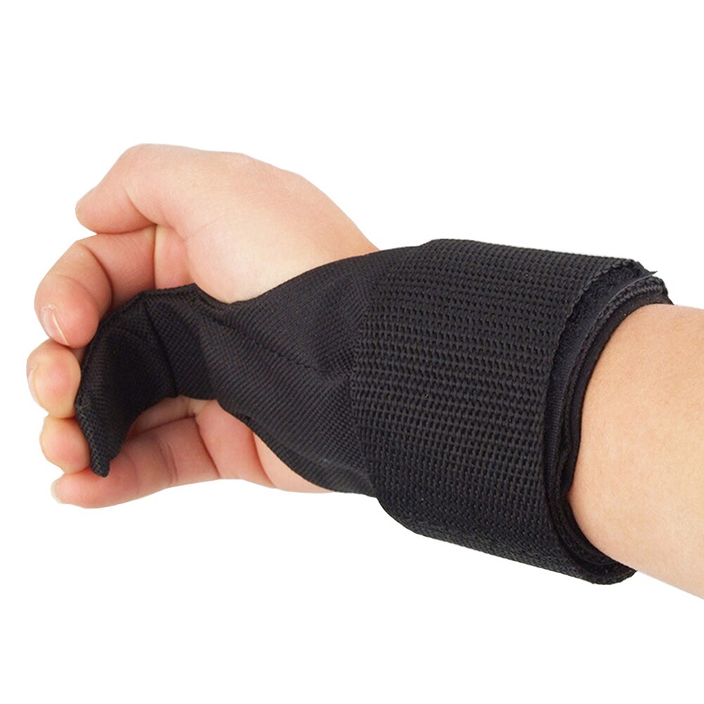 1pc Useful Wrist Support Weight Lifting Hook Fitness Anti Slip Aids Grips Gym Fatigue Relieve Hand Protective Sports Training