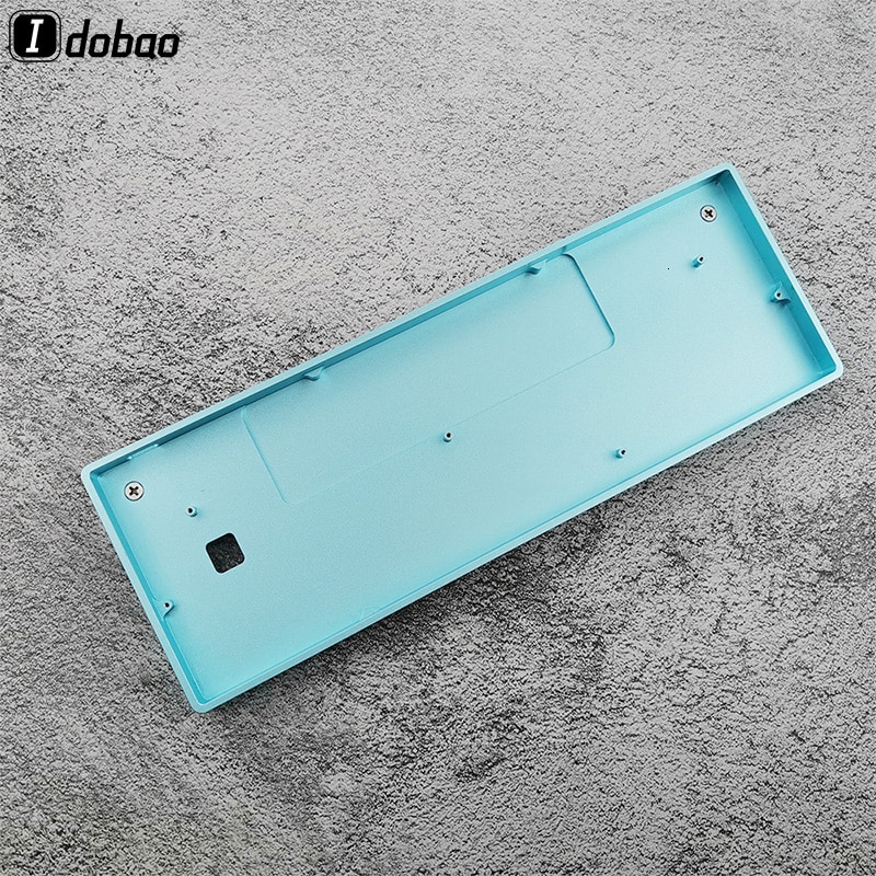 IDOBAO GH60 Anodizing Aluminum CNC Case For 60% Mechanical Gaming Keyboard Compatible Poker2 Pok3r Faceu 60 With ALU Feet