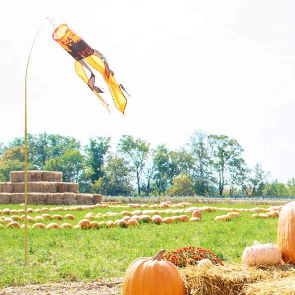 Monitorowanie wiatru Halloween potrzebuje wskaźnika wiatru wiatrowskaz wiatrowskaz Halloween wiatrówka torba nadmuchiwana ozdoba ogrodowa flaga wiatrówka