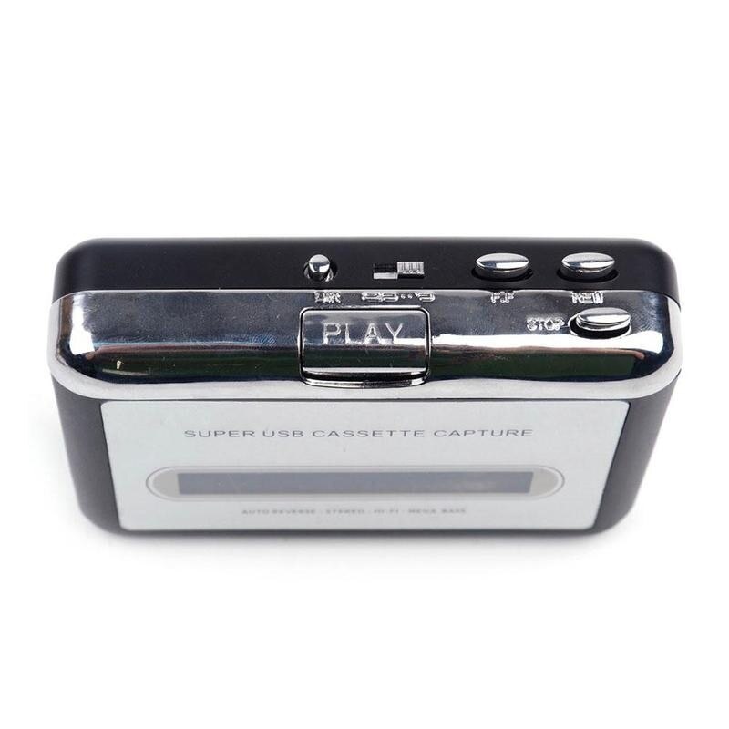 Walkman USB para reproductor de Cassette, convertidor de Audio y música a Mp3, conversor multifuncional