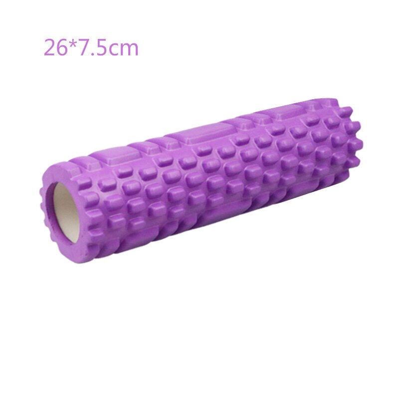 Columna de Yoga para gimnasio rodillo de espuma para ejercicio, Pilates, Yoga, rodillo de masaje muscular suave, rodillo muscular,: Beige