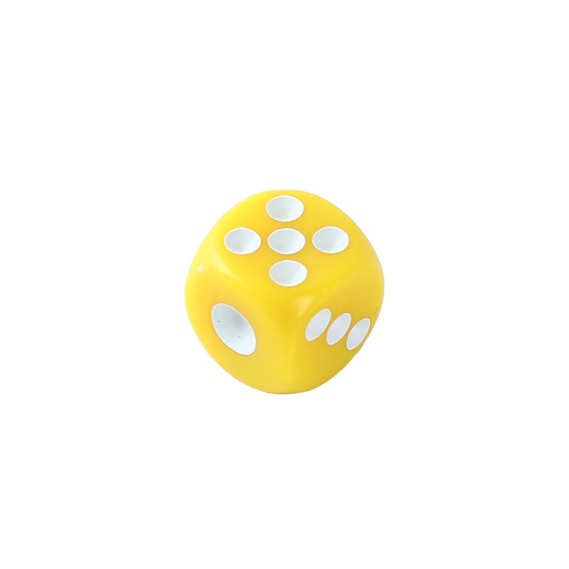 100 stuks acryl 13mm 5 kleuren ronde hoek dobbelstenen voor tafelspel bord kaartspel kinderspeelgoed schoolbenodigdheden