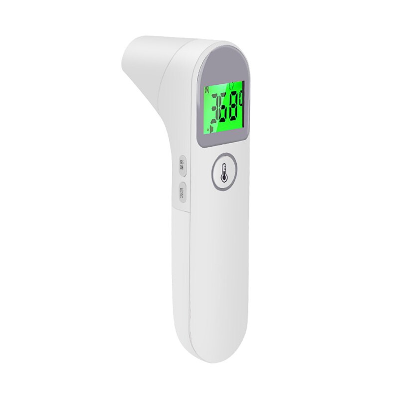 Digitale Infrarood Voorhoofd Oorthermometer Lcd Ir Termometro Contactloze Thermometer Baby Temperatuur Meter Met Koorts Alarm