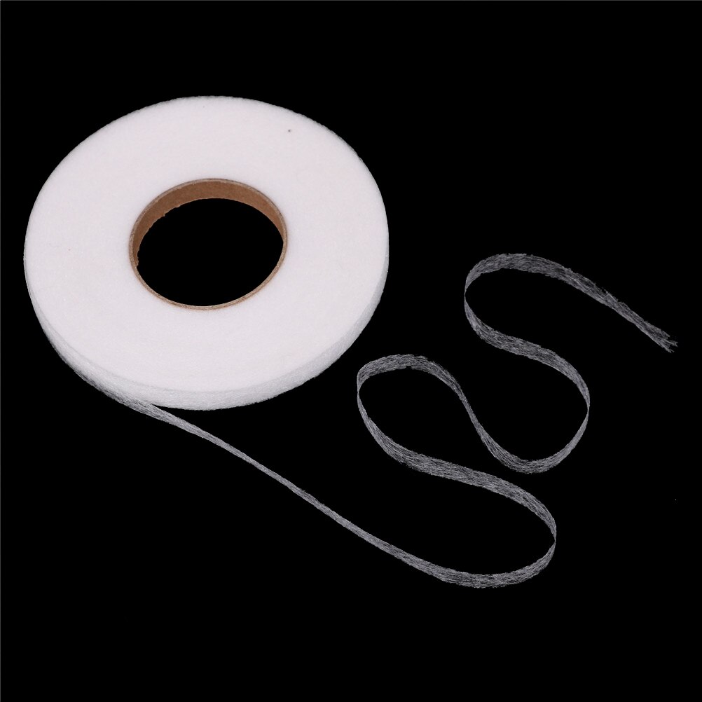 70 Yards blanc vêtements ruban adhésif Double face Fusible tissu à coudre Buckram colle ruban bricolage tissu