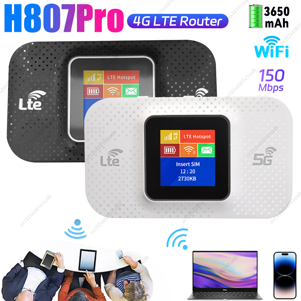 4G Lte WIFI Router Sim Card Slot Wireless Portable Router 150Mbps Mobile WiFi Router Pocket WIFI Router WIFI Hotpot for Car