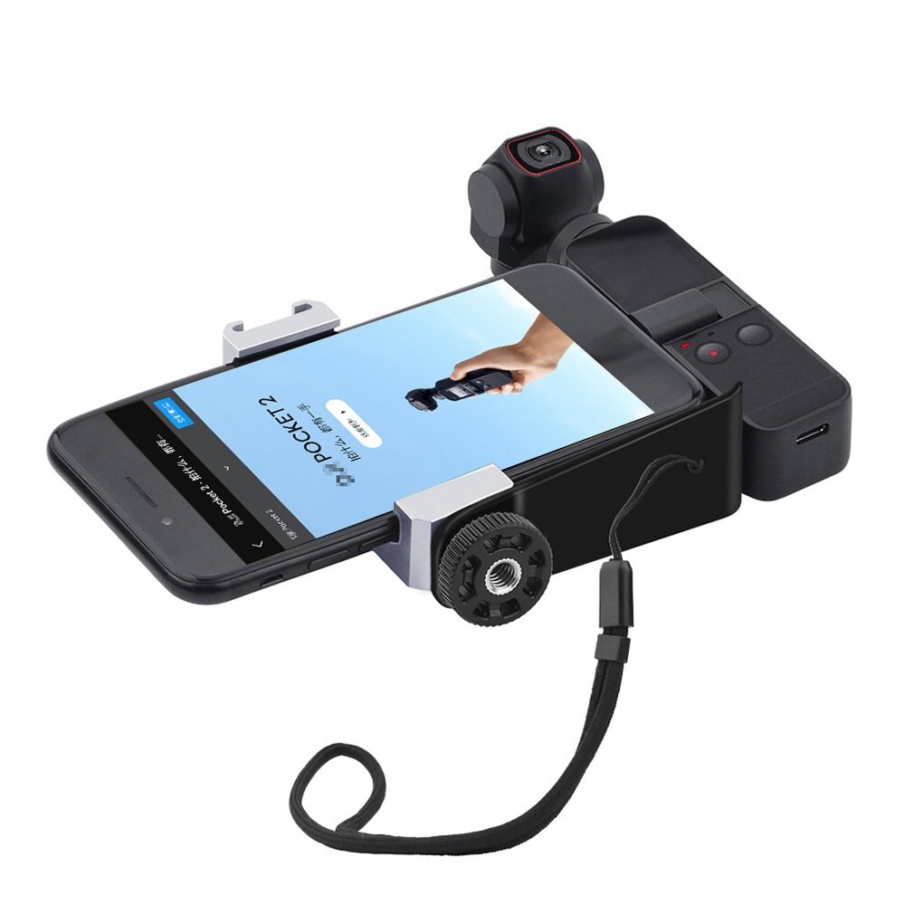 Gimbal Mobile Phone Fixing Bracket Mobile Phone Holder Foldable Mobile Stand Adapter Clip Camera Accessories For Pocket 2