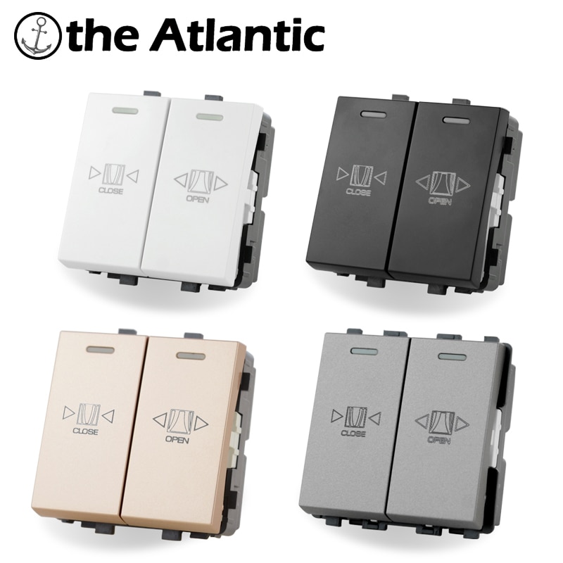 S Series- Automatic Door Electric Door Autogate Shutters Reset Switch DIY Module Free Combination Function Black White Gold Gray