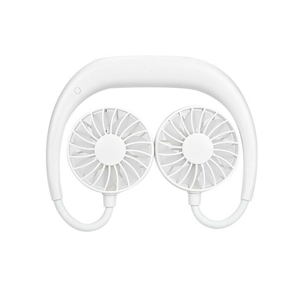 Sport mini ventilator usb draagbaar handsfree nek hangend usb opladen buiten mini draagbare sportventilator sterke wind dempen