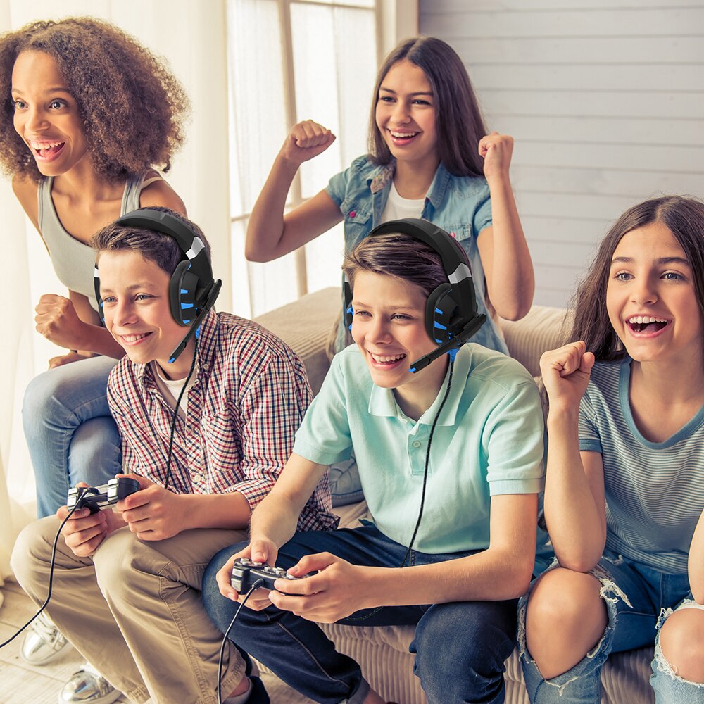 ONIKUMA – Casque d&#39;écoute de jeu K2A, son stéréo filaire USB, avec Microphone, pour PC Xbox One /Laptop