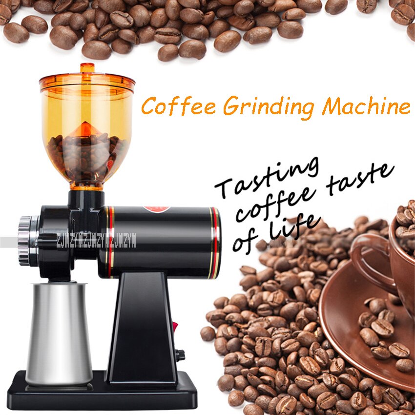 600N Electric Coffee Grinding Machine 200W Commercial Coffee Mill Bean Machine Household Coffee Grinding Bean 110V/220V