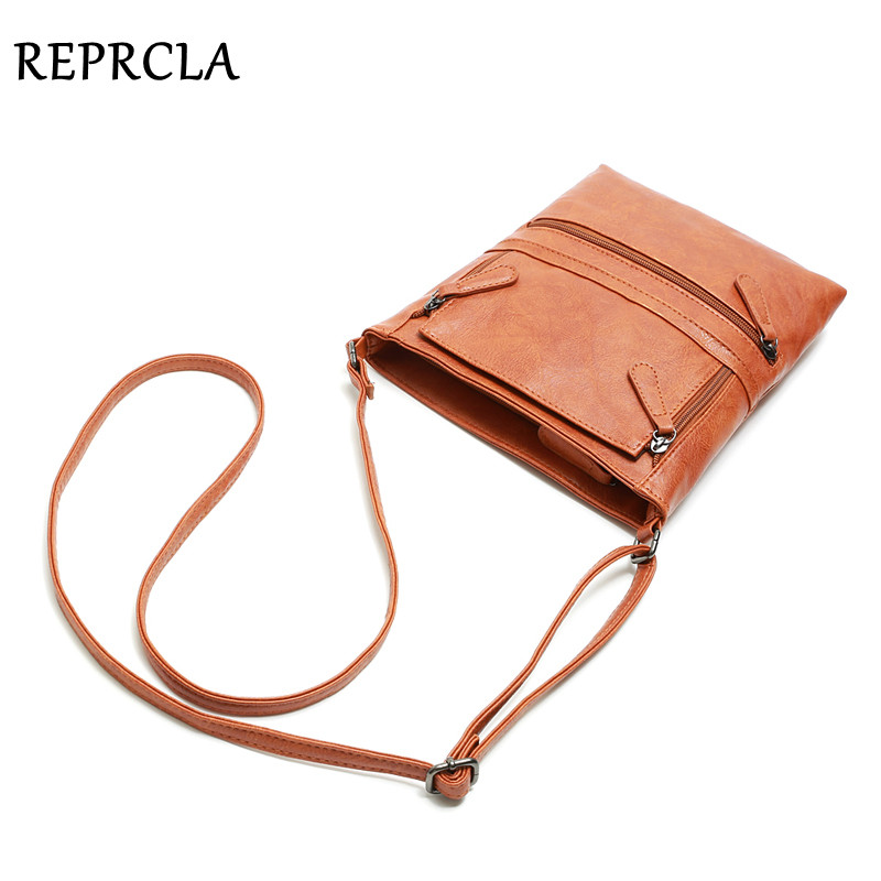 REPRCLA-bandoleras clásicas para mujer, bolso bandolera clásica estilo mensajero, cartera de mano, piel de