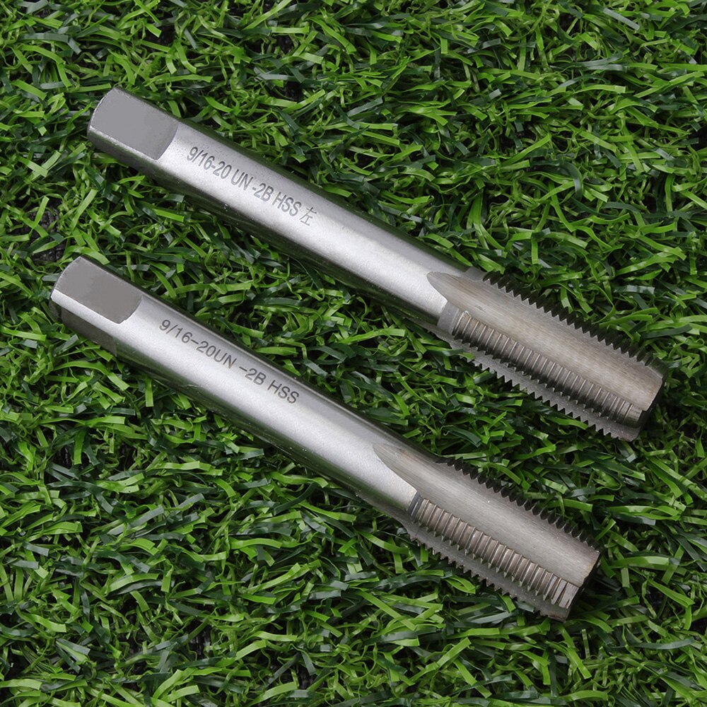 Bicycle Pedal Crank Tap Steel Thread Taps Left and Right Hand Set Bicycle Pedal Wire Attack Crank Tap Cycling Accesscies