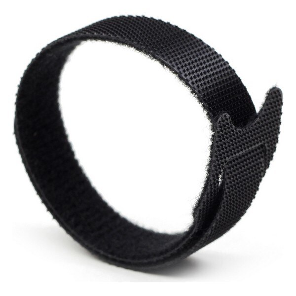 Velcro Cable Ties GEMBIRD VT-210x12 (100 uds) Black