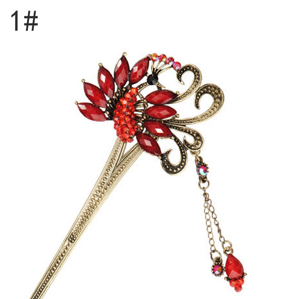 Horquillas Retro Vintage para de boda para mujeres elegantes, Clip de pelo colorido para mujeres y niñas Accesorios para peinados