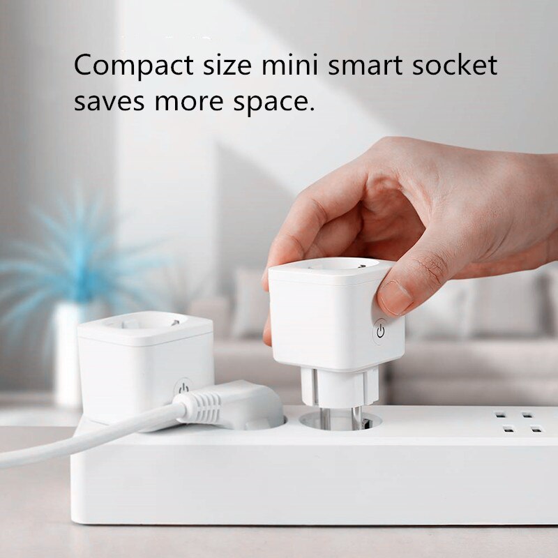 Tuya ZigBee Smart Plug EU Power Monitor Timing Function Socket 16A Smart Home Wireless Compatible Alexa Google Home Assistant