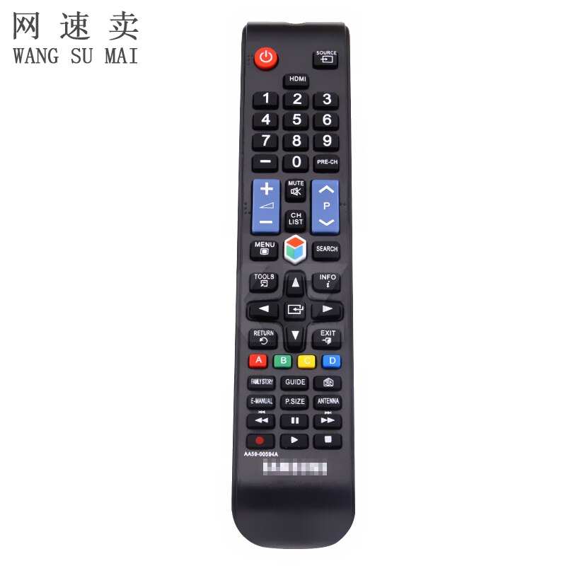 Tv Control Gebruik Voor Samsung AA59-00581A AA59-00582A AA59-00594A Tv 3D Slimme Speler Universele Tv Afstandsbediening Voor Samsung AA59
