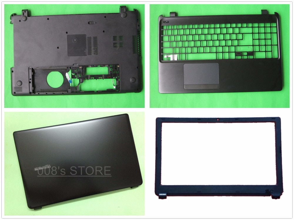 LCD Top Terug Bezel Palmrest Bovenste Bodem Case Cover voor Acer Aspire E1-510 E1-530 E1-532 E1-570 E1-572 E1-572G E1-532G V5WE2